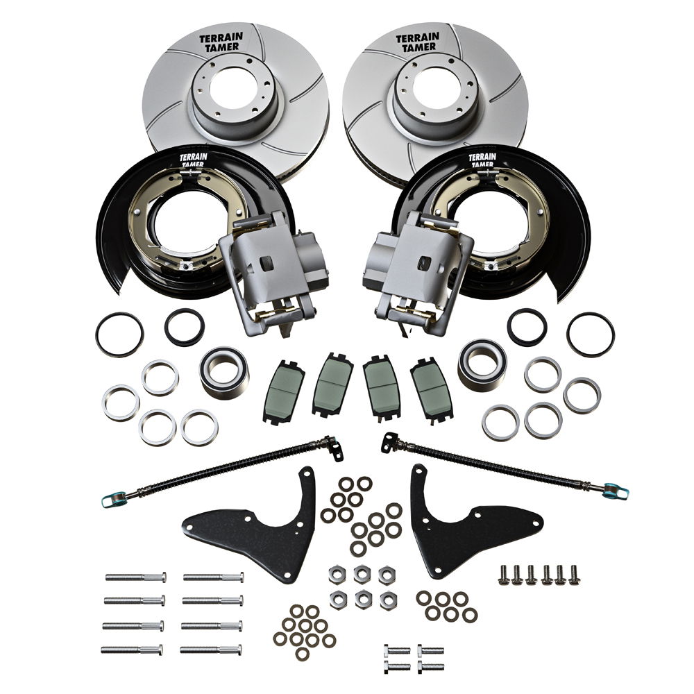 Terrain Tamer Rear Disc Brake Conversion Kit Ford Ranger T Px Px Px