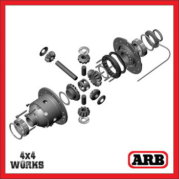 Differential air locker kit with loom, switches and hardware