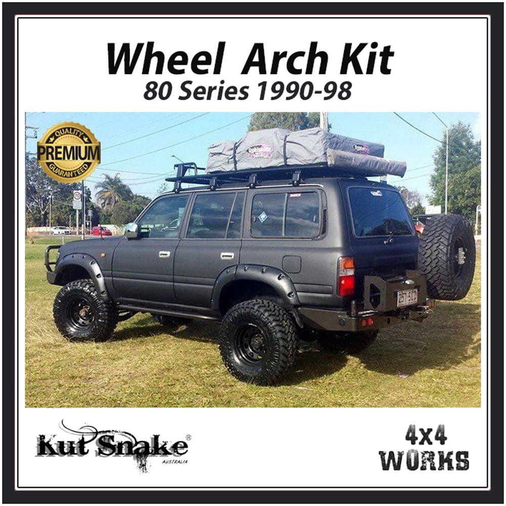 Kut Snake Wheel Arches Toyota Land Cruiser 80 Series 1990-98 Standard ...