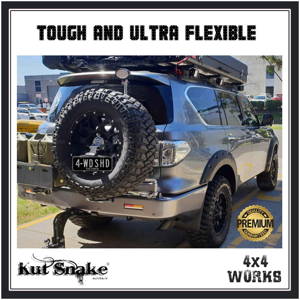 Kut Snake Wheel Arches Nissan Patrol Y62 2010-on Wide 75mm Fender ...