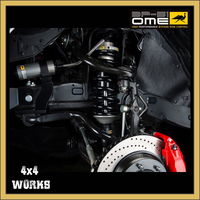 OME BP-51 remote reservoir shock fitted to 4x4 vehicle