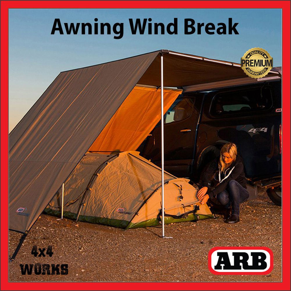 ARB Awning Wind Break Side 2100mm for Tentbox Universal and Cargo Side  Awning