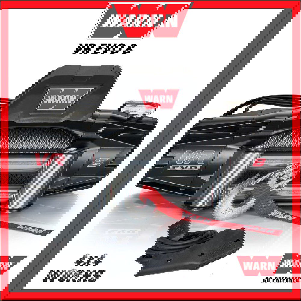 Electric Winch Kit with Steel Rope