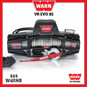Electric Winch Kit with Synthetic Rope