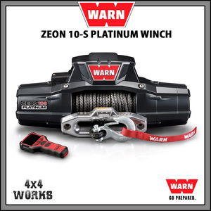 Electric Winch Kit with Synthetic Rope