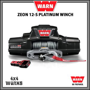 Electric Winch Kit with Synthetic Rope