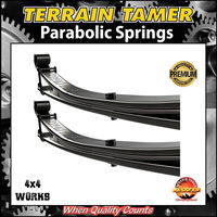 Pair of Terrain Tamer parabolic leaf springs for 4x4 models
