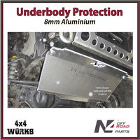 Skid plate guard for 4x4 underbody protection