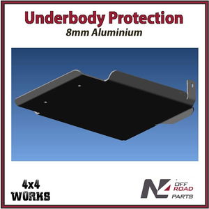Skid plate guard for 4x4 underbody protection