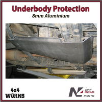 Skid plate guard for 4x4 underbody protection