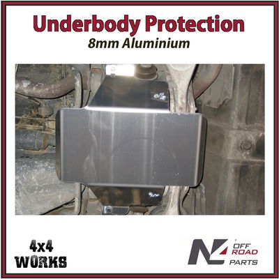 Skid plate guard for 4x4 underbody protection