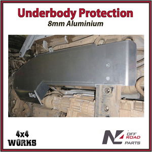 Skid plate guard for 4x4 underbody protection