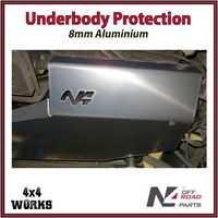 Skid plate guard for 4x4 underbody protection