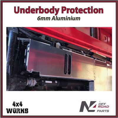 Skid plate guard for 4x4 underbody protection