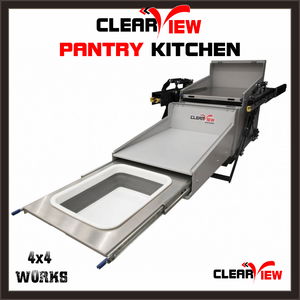Folding Pantry Kitchen Slide for Camping and Overlanding
