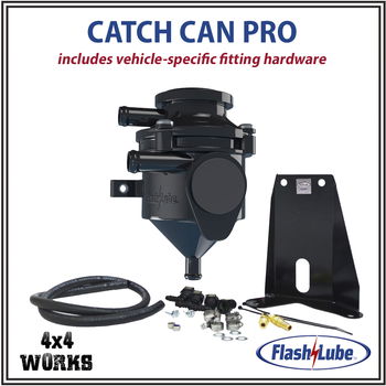 Catch Can Pro fume filter unit with bracket kit and hoses