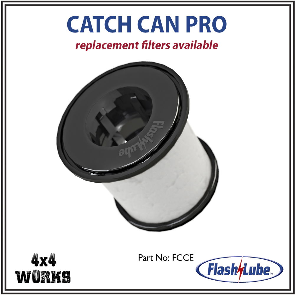 Catch Can Pro fume filter unit with bracket kit and hoses