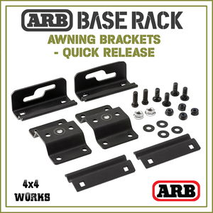 Roof Rack Quick Release Awning Brackets Set