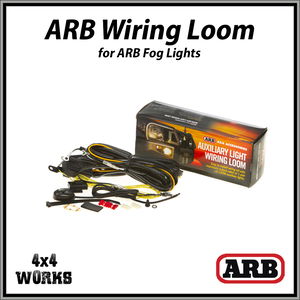 ARB fog lights for Sahara bumpers and bull bars, pair
