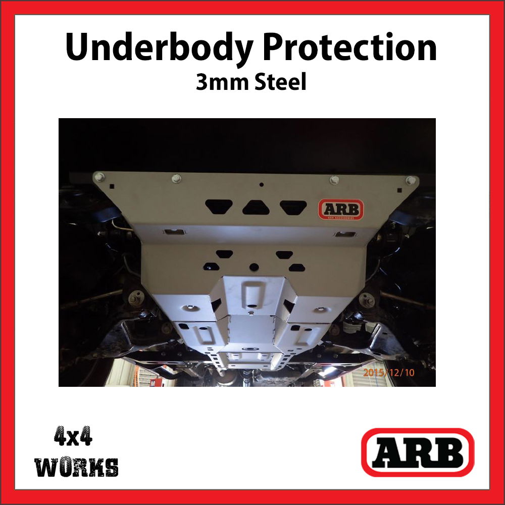 ARB Underbody Protection Kit UVP Toyota Hilux Revo 2015on Bash Skid