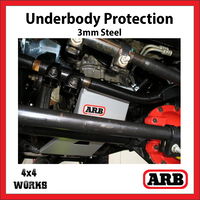 Under vehicle protection steel skid plate kit