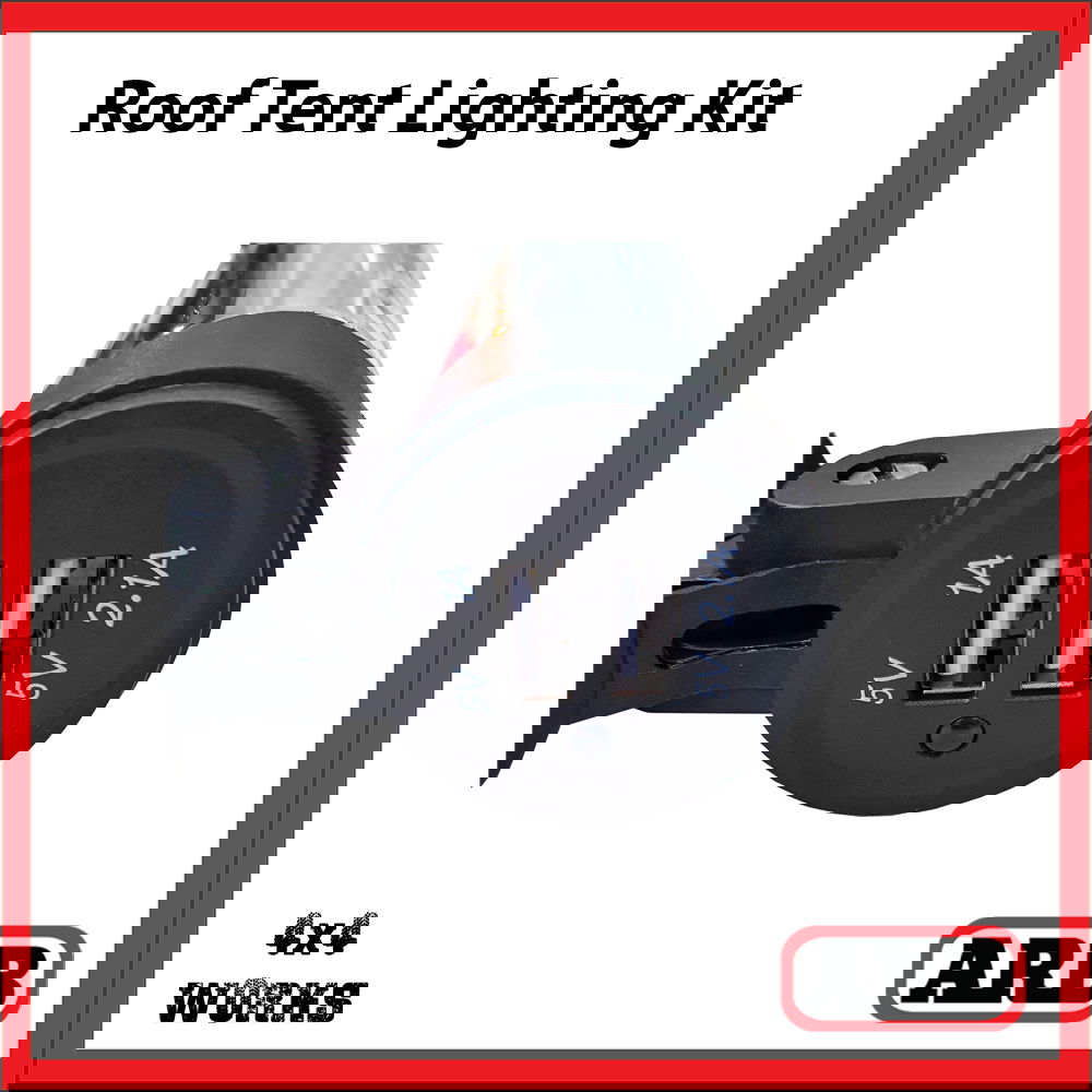 Roof Top Tent Dimmable Lighting Kit + USB Ports
