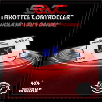 Automotive throttle booster controller, white
