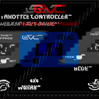 Throttle controller face plate, blue