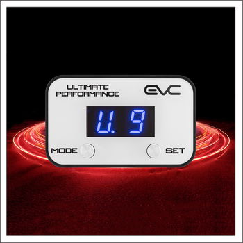 Automotive throttle booster controller, white