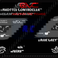 Throttle controller face plate, dark grey