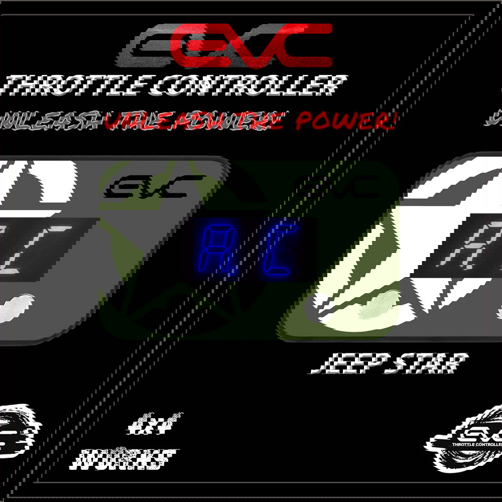 Throttle controller face plate, Jeep star