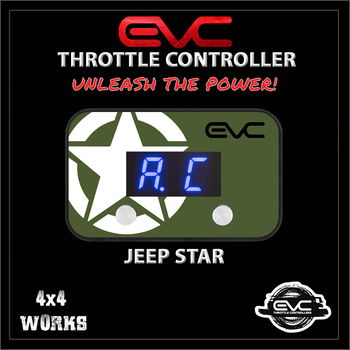 Throttle controller face plate, Jeep star