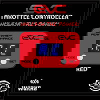 Throttle controller face plate, red