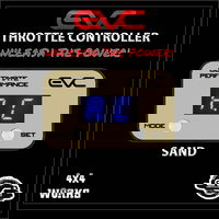 Throttle controller face plate, sand