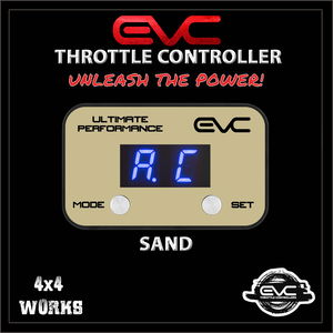 Throttle controller face plate, sand