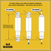 Old Man Emu guide to measuring shock absorbers