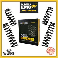 Pair of black Old Man Emu suspension coil springs