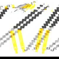 Set of Old Man Emu dampers, yellow, nitrogen filled