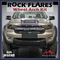 Tough ABS wheel arches on 4x4 truck