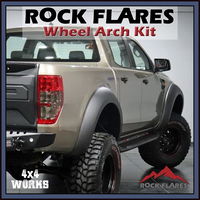 Tough ABS wheel arches on 4x4 truck