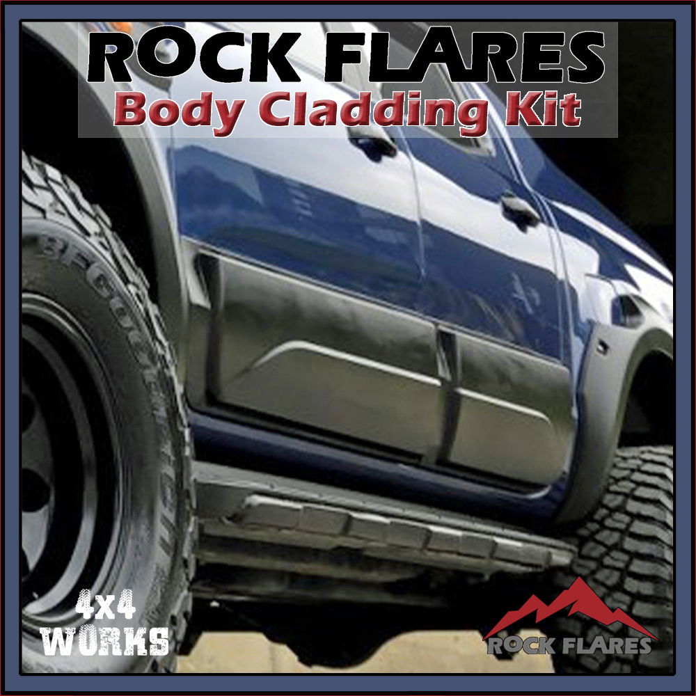 4x4 vehicle with black ABS body cladding