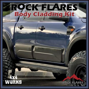 4x4 vehicle with black ABS body cladding