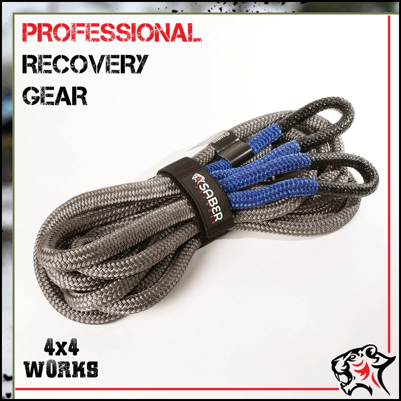 Saber 8,200kg Heavy Duty Kinetic Recovery Rope