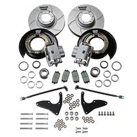 Drum to disc brake conversion kit for 4x4 models