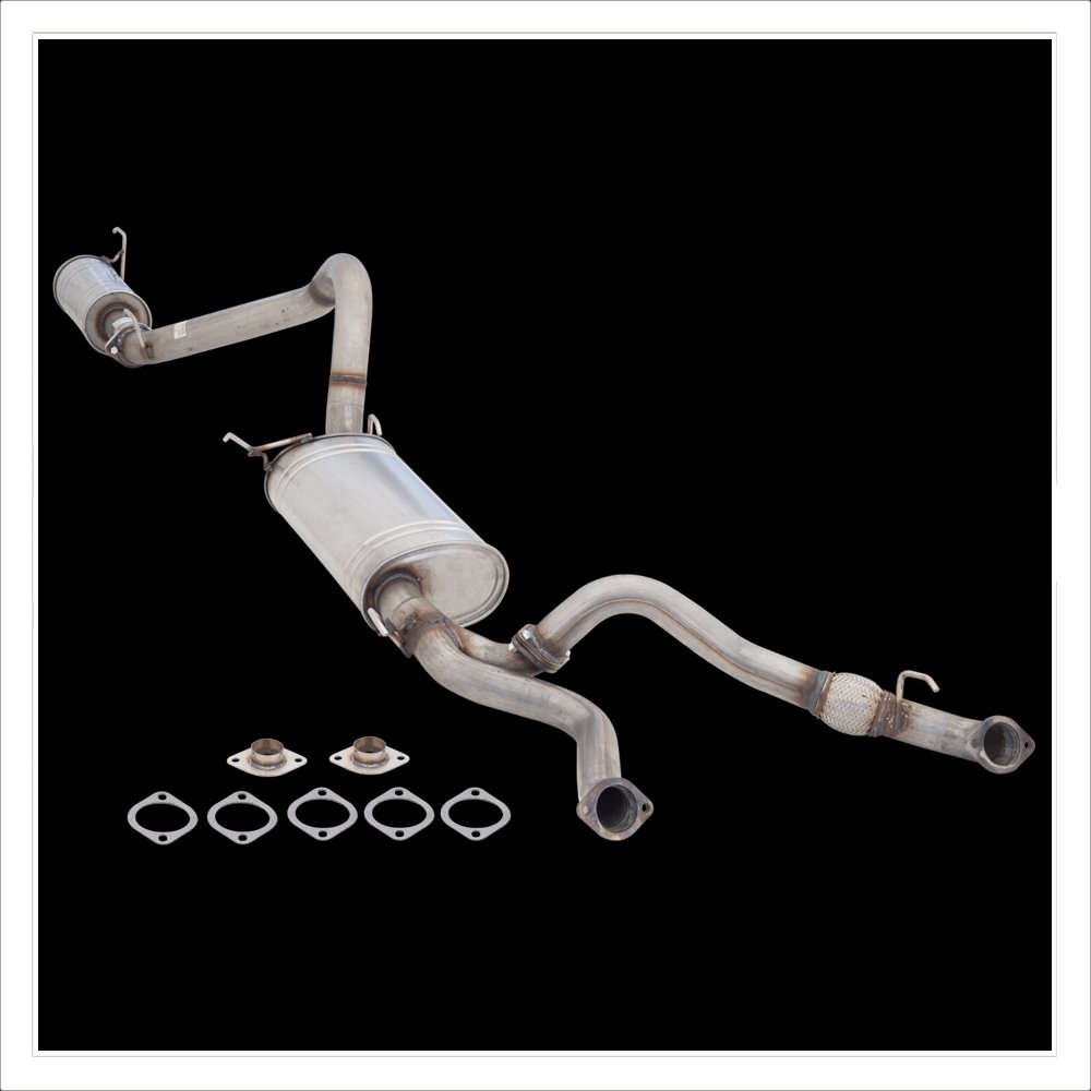 Xforce Stainless Steel Exhaust System Toyota Land Cruiser 100 Series Amazon  1998-07 Cat Back