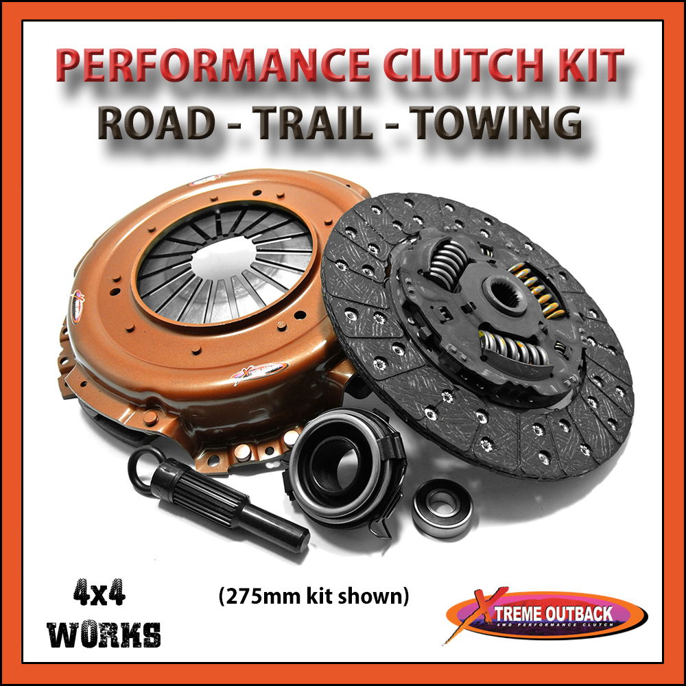 Xtreme Outback Isuzu D-Max Series 2 Heavy Duty Organic Clutch Kit 2012 ...