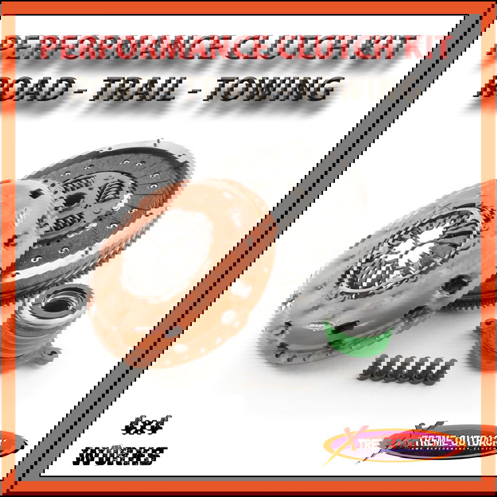 Xtreme Outback uprated heavy duty clutch with flywheel and bearings