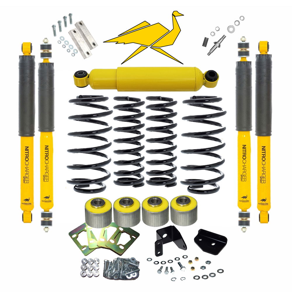 Old Man Emu OME Suspension Lift Kit Nissan Patrol GU Y61 SWB LWB 1997 ...