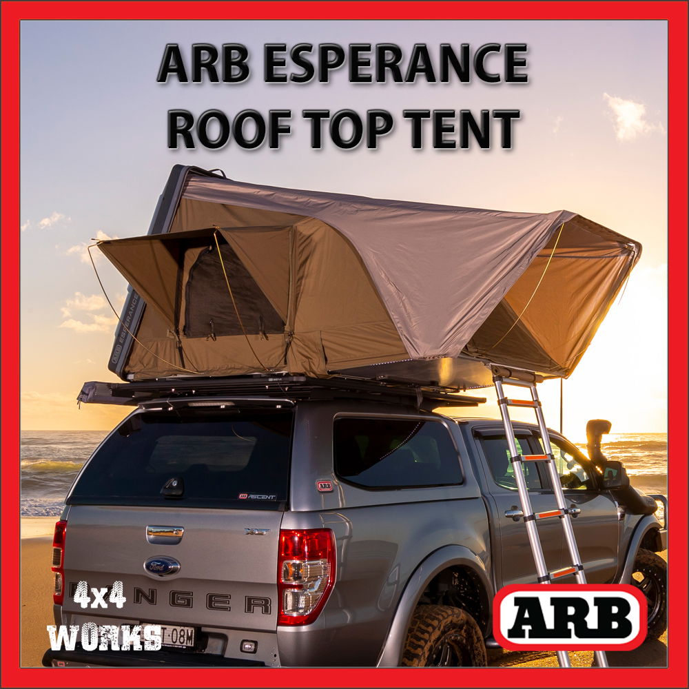 ARB Esperance Hard Shell Roof Top Tent - 4x4 Truck Tent - 4x4 Works