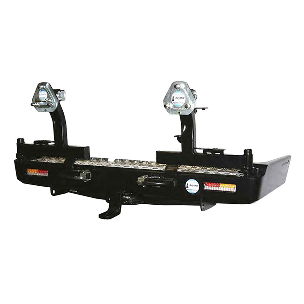 4x4 rear wheel carrier protection bumper bar